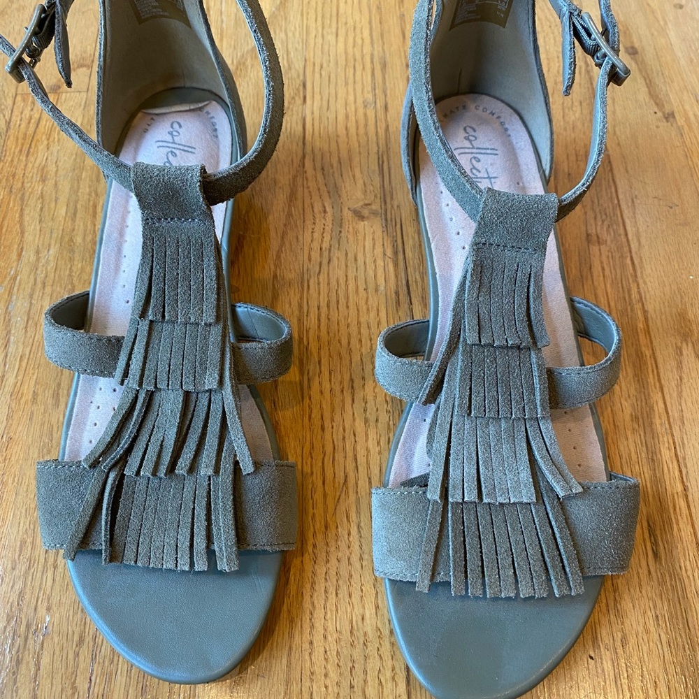 Clarks Women's Abigail Sun Wedge Sandal